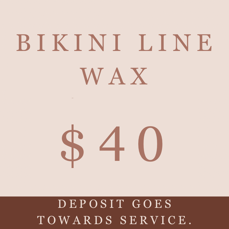 Bikini line wax (scroll for more times available)