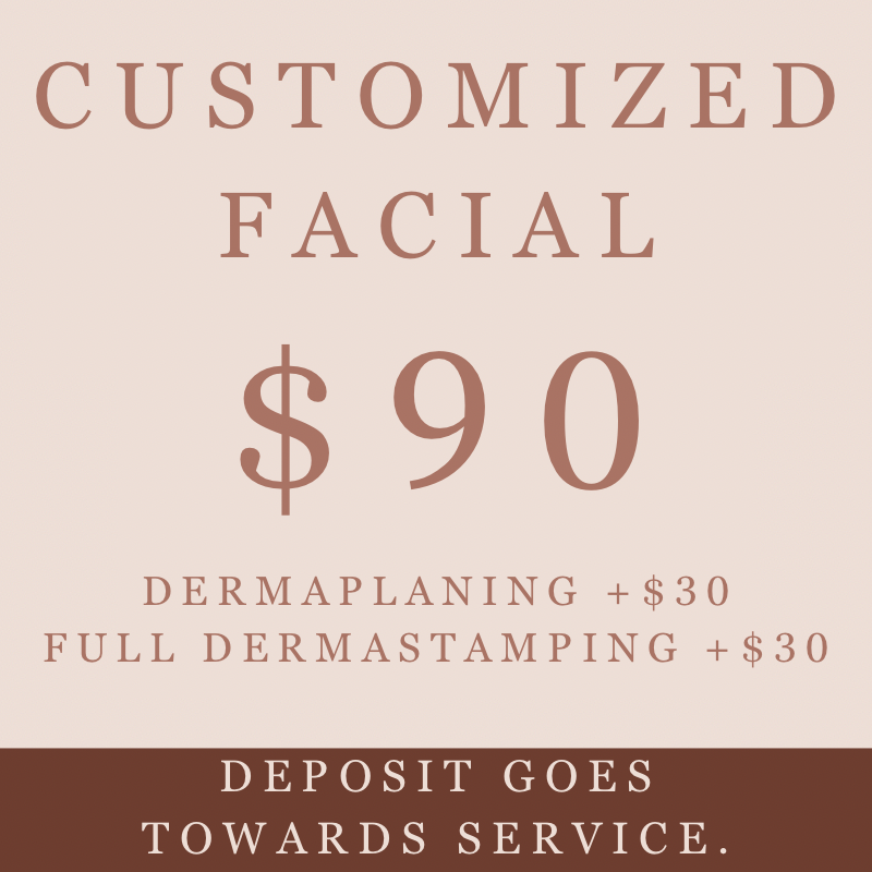 Signature facial (scroll for more times available)