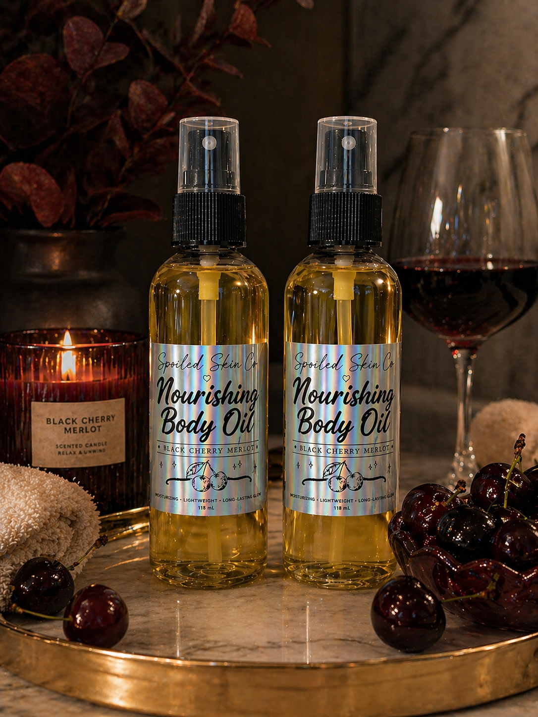 (4oz|118ml) Nourishing Body Oil – CHOOSE YOUR SCENT