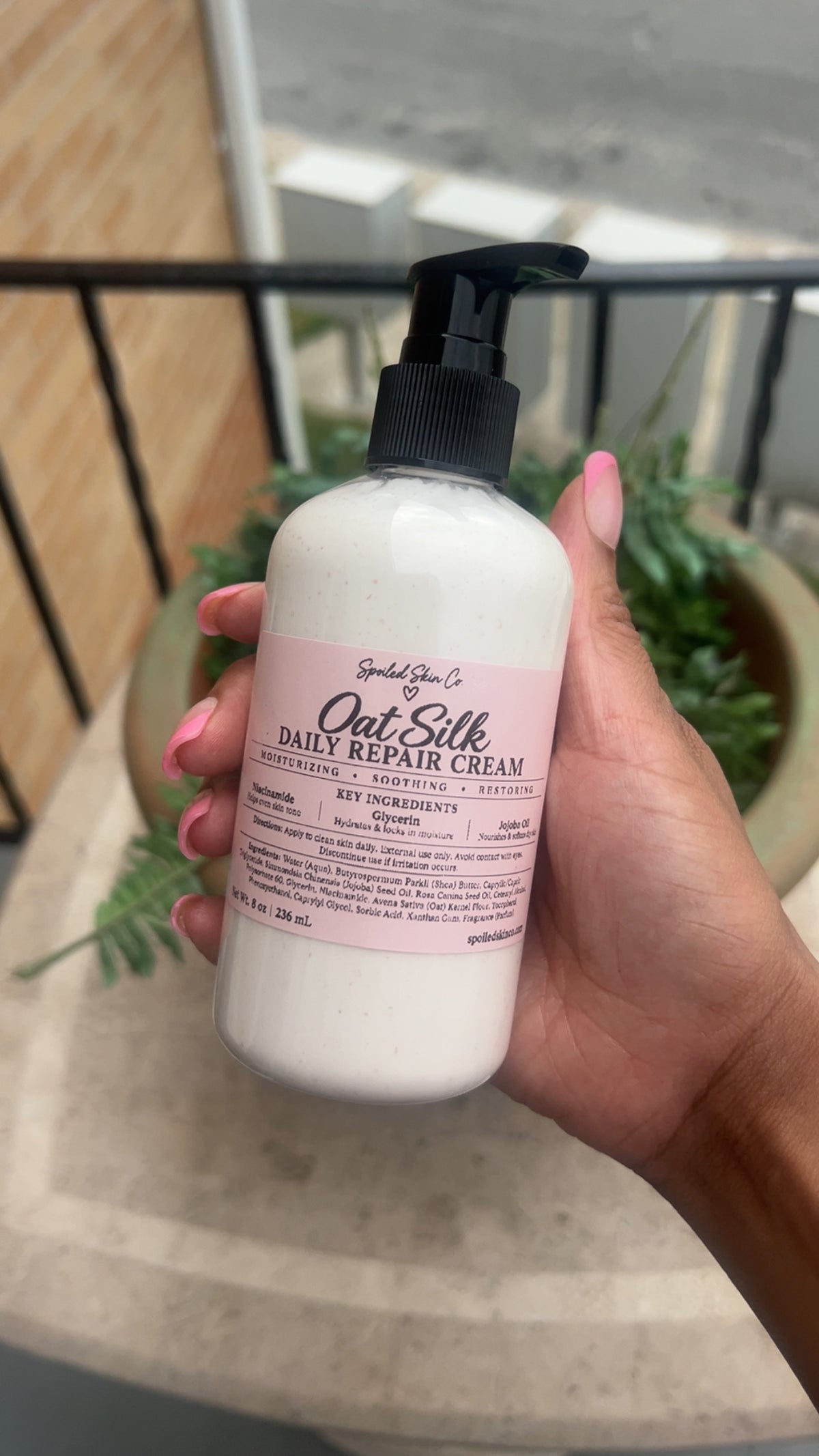 Oat Silk Daily Repair Cream (8oz)