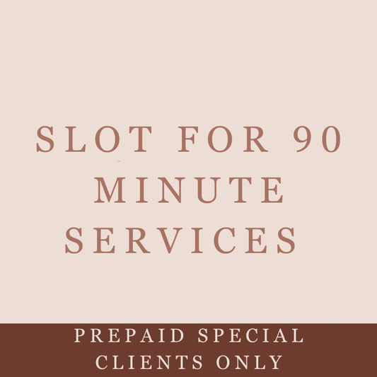 PREPAID 90 minute services
