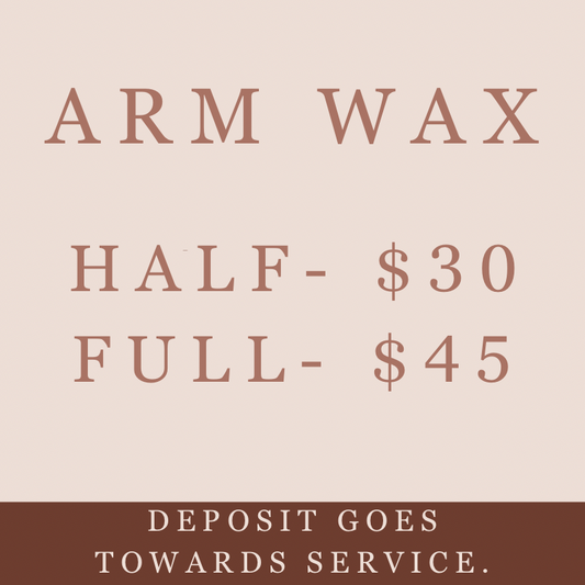 Arm wax