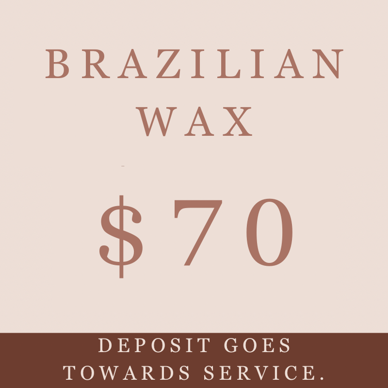 Brazilian wax (scroll for more times available)