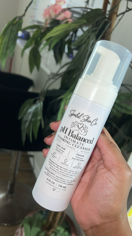 pH Balanced Intimate Foaming Cleanser (8oz)