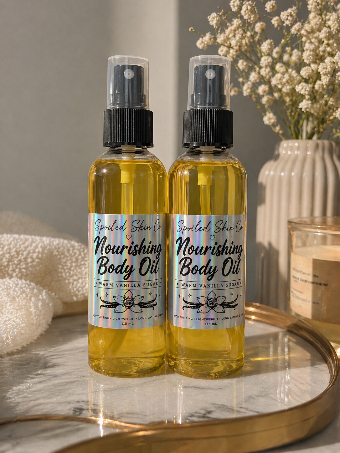 (4oz|118ml) Nourishing Body Oil – CHOOSE YOUR SCENT