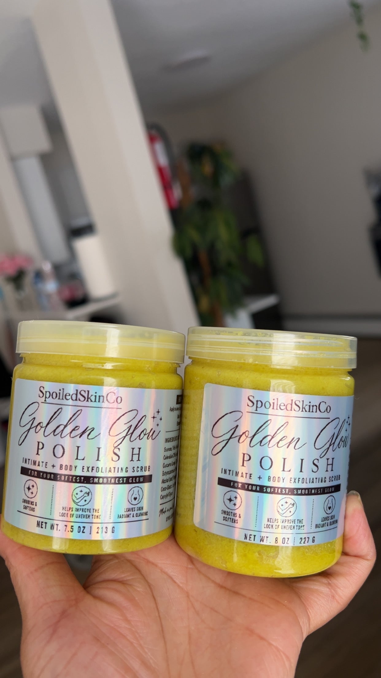 Golden Glow Polish | Intimate + Body Exfoliating Scrub