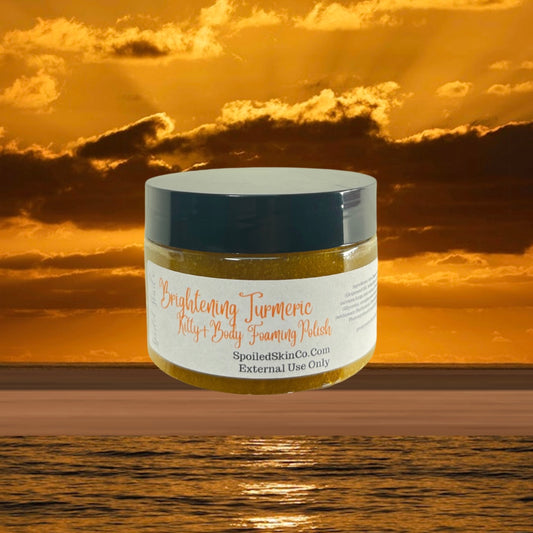 Creamy Turmeric Kitty + Body Scrub