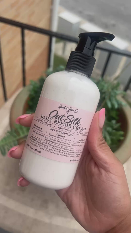 Oat Silk Daily Repair Cream (8oz)